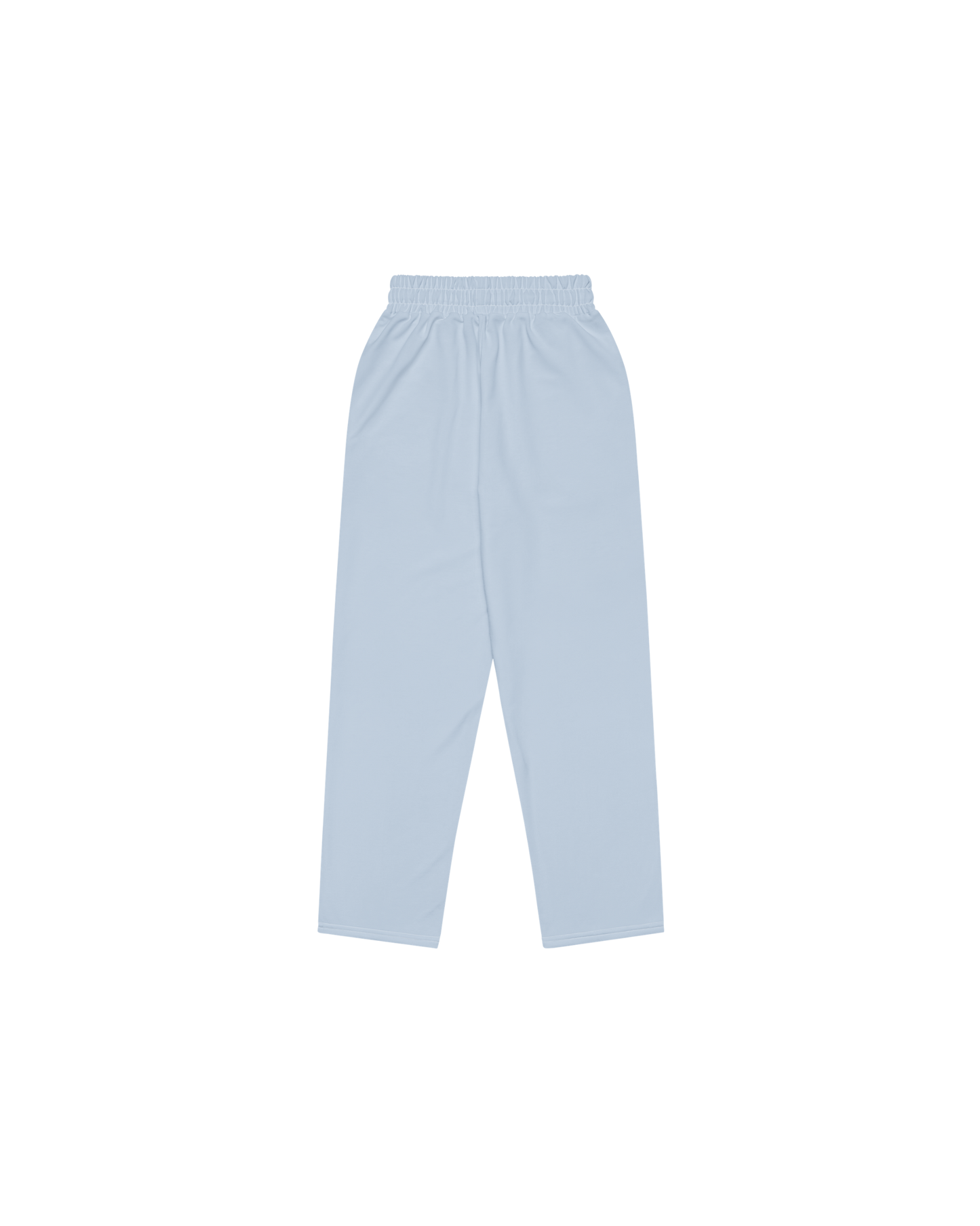 Aurora Basic Recycled Wide Sweatpants in baby blue