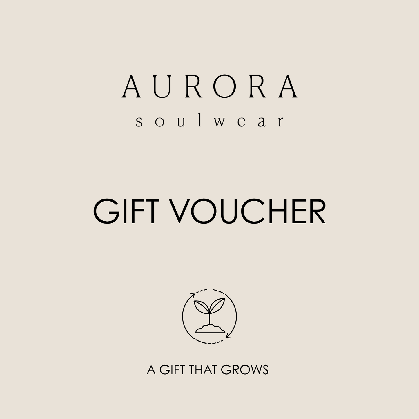 Aurora Soulwear Gift Voucher