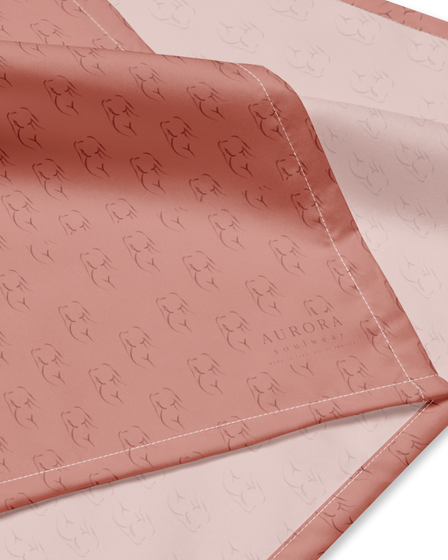 More You Recycled Bandana in clay pink