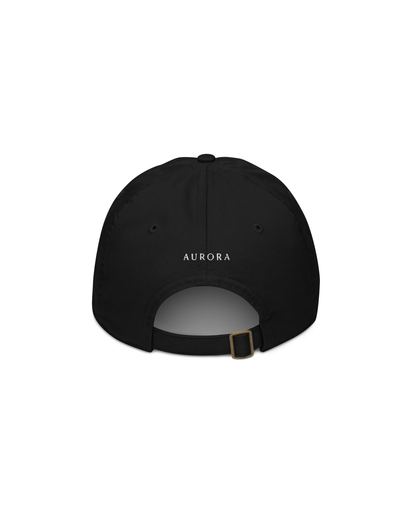 Unseen Organic Cap in black with Unseen embroidery