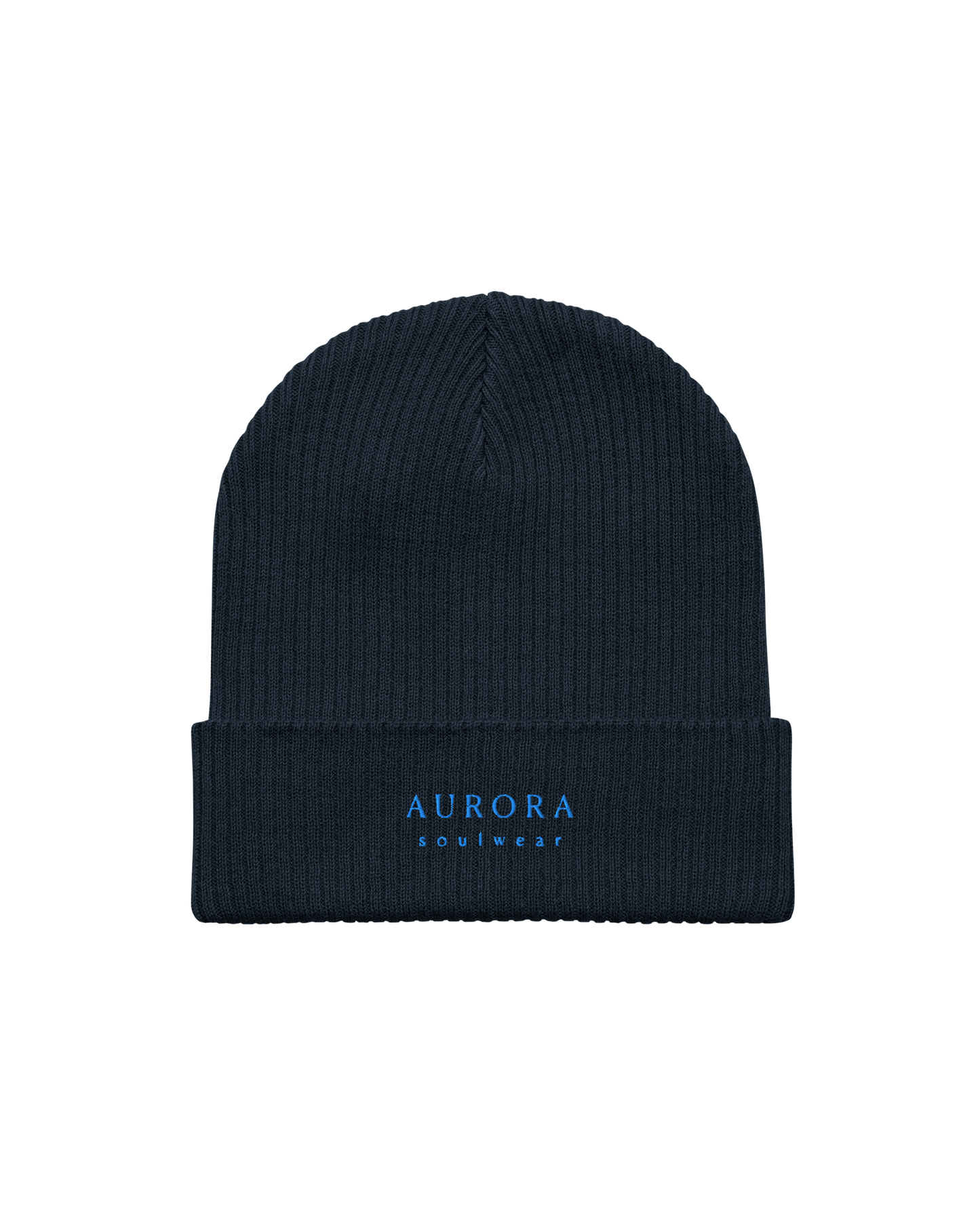 Abyss Organic Beanie in navy