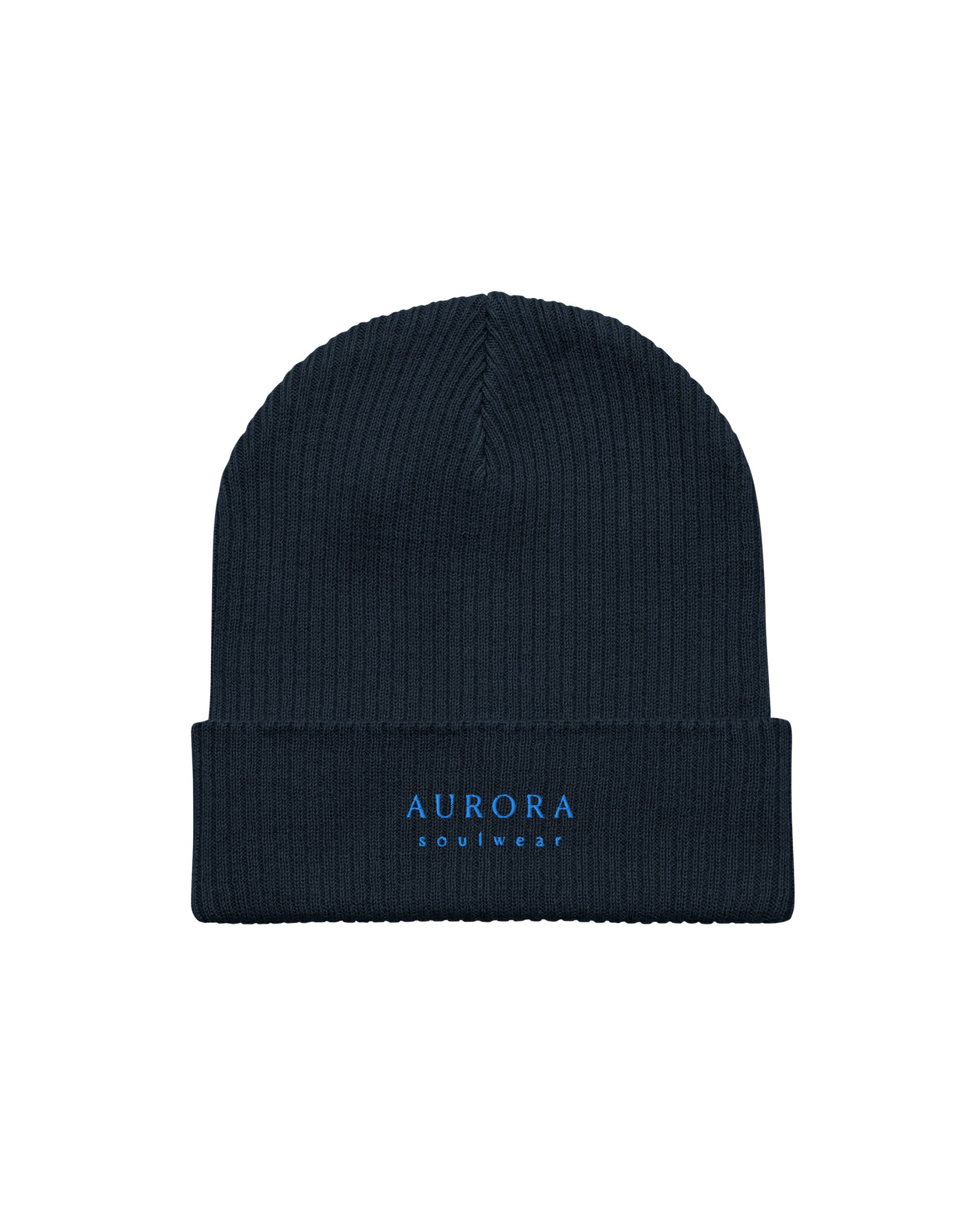 Abyss Organic Beanie in navy