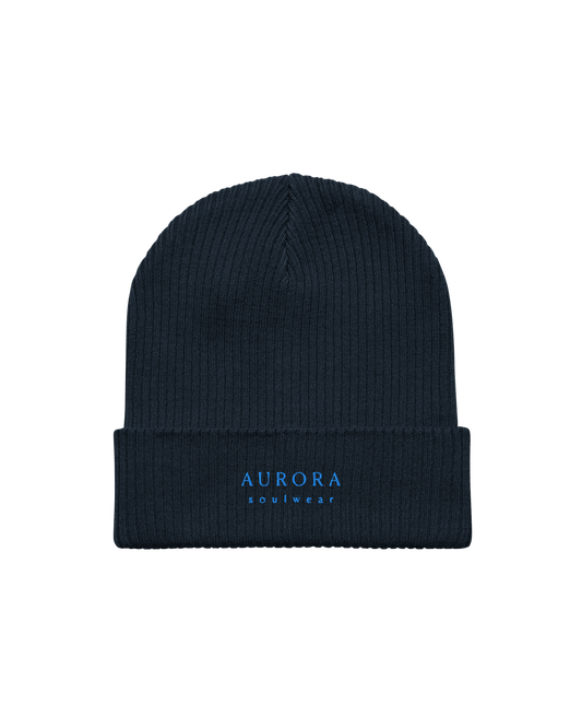 Abyss Organic Beanie in navy