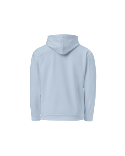 Aurora Basic Recycled Hoodie in baby blue