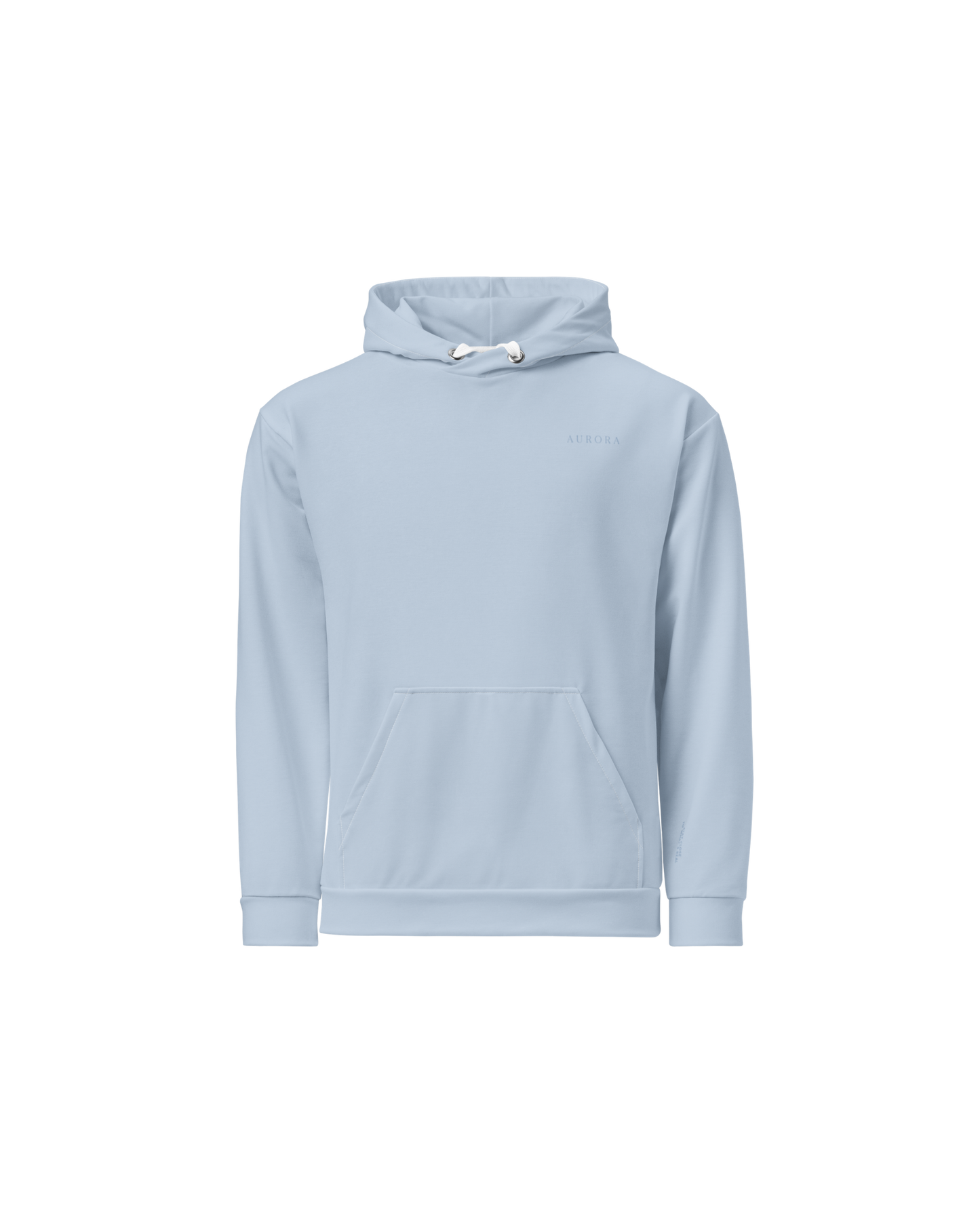 Aurora Basic Recycled Hoodie in baby blue