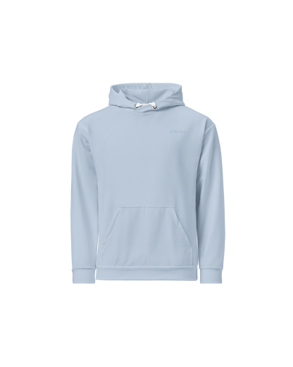Aurora Basic Recycled Hoodie in baby blue