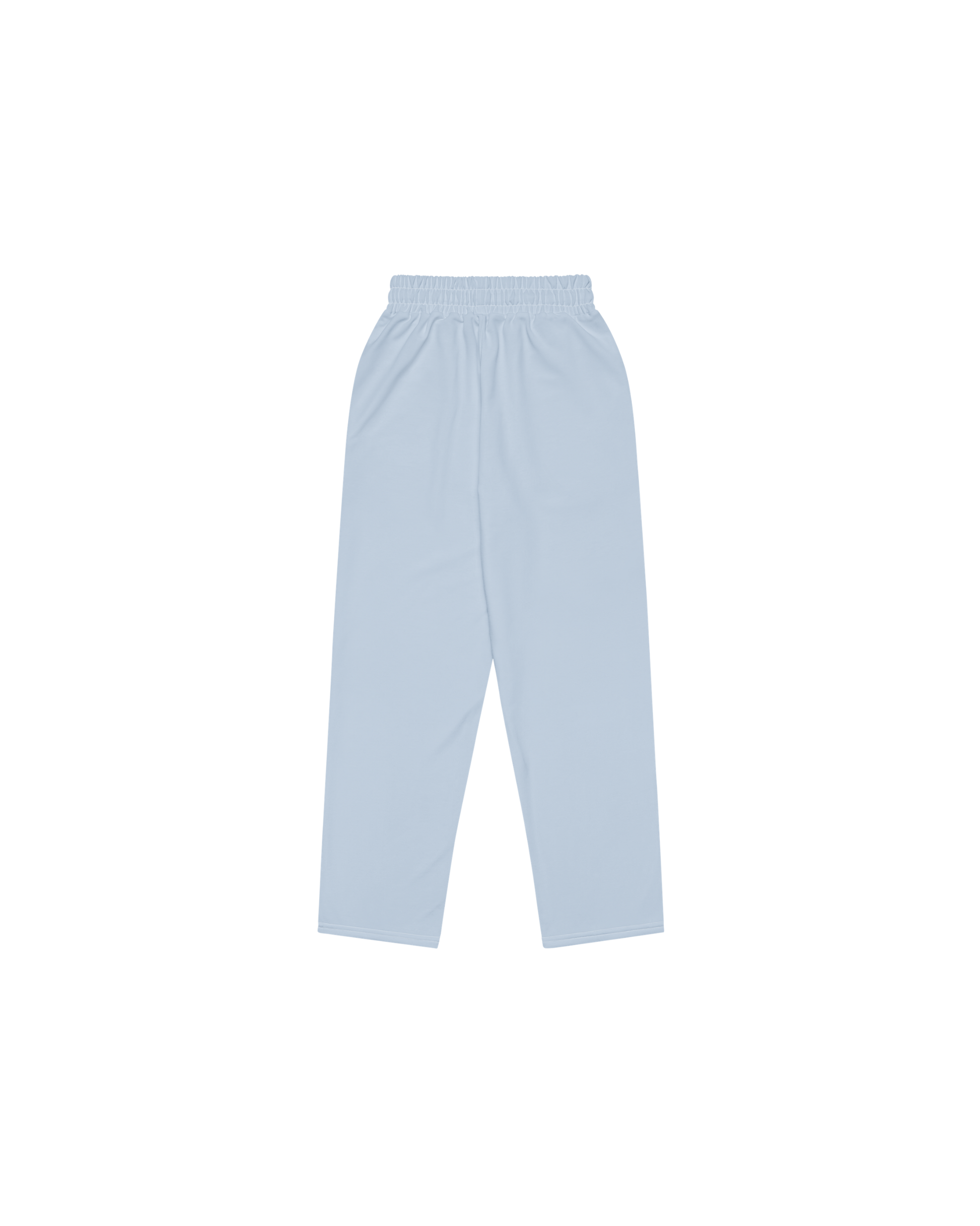 Aurora Basic Recycled Wide Sweatpants in baby blue