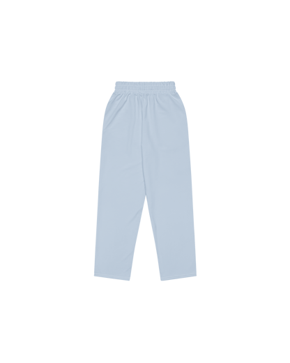Aurora Basic Recycled Wide Sweatpants in baby blue