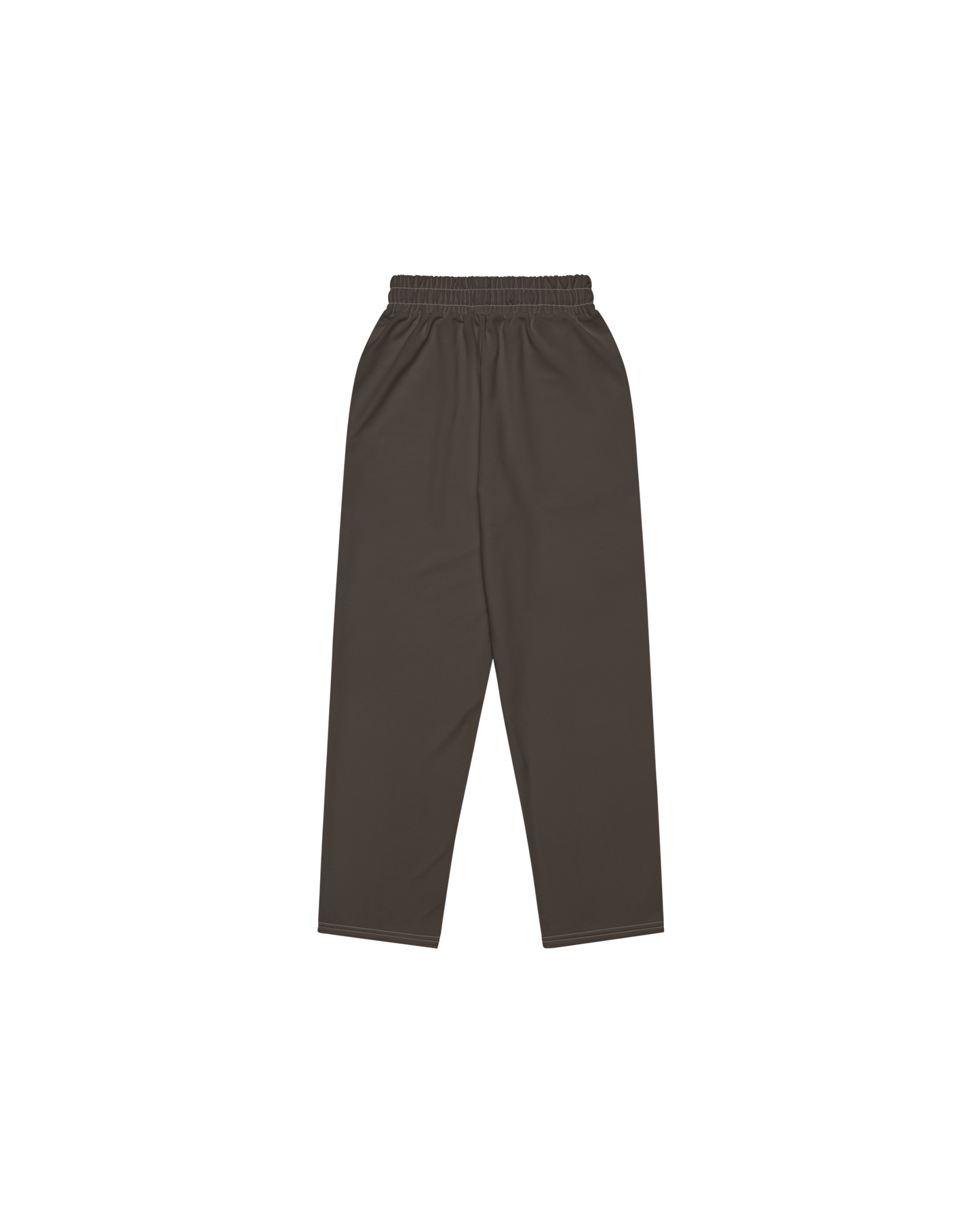 Aurora Basic Recycled Wide Sweatpants in charcoal with brand detail