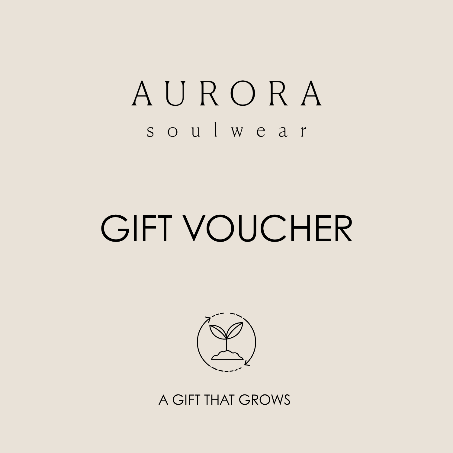 Aurora Soulwear Gift Voucher