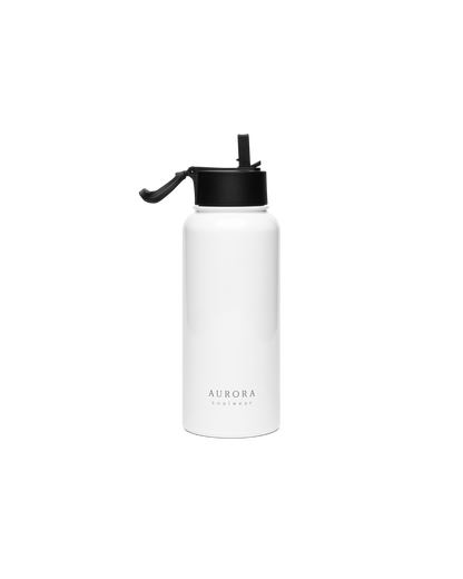 Aurora Soulwear To Go Stainless Steel Bottle with Made To Feel Not To Impress print