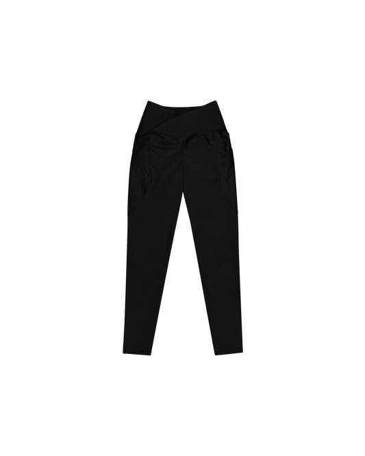 Calm Recycled Leggings in black