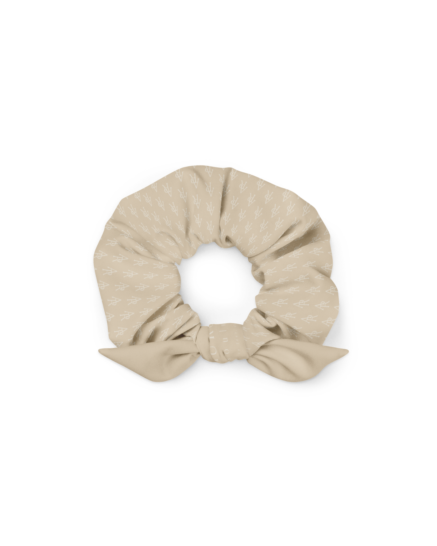 Calm Recycled Scrunchie in desert tone