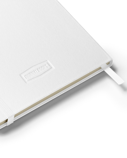 Feel Hardcover Notebook with What You Feel You Attract cover print