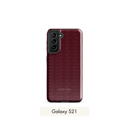 Message Tough Case for Samsung with Message print