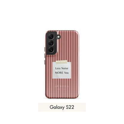 More You Tough Case for Samsung in white with back print