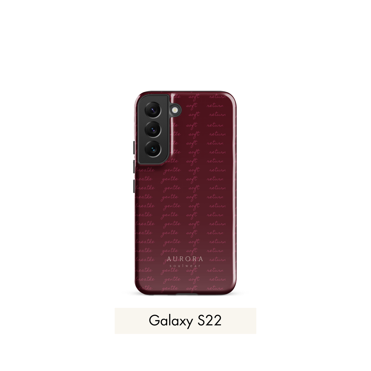 Message Tough Case for Samsung with Message print