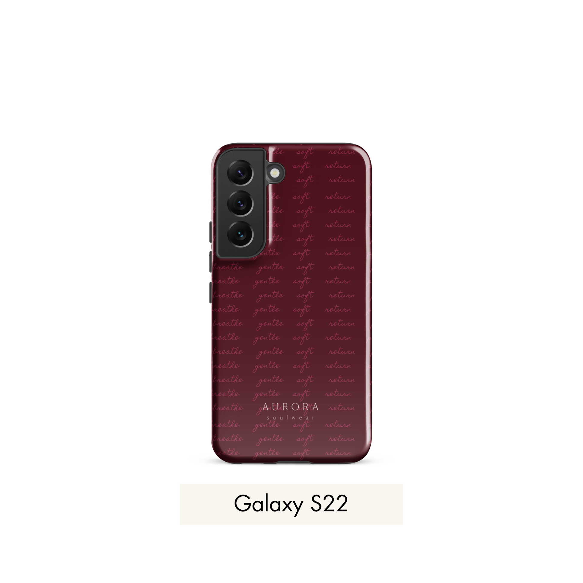 Message Tough Case for Samsung with Message print