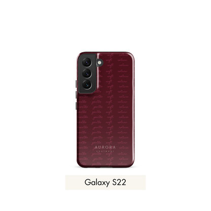 Message Tough Case for Samsung with Message print