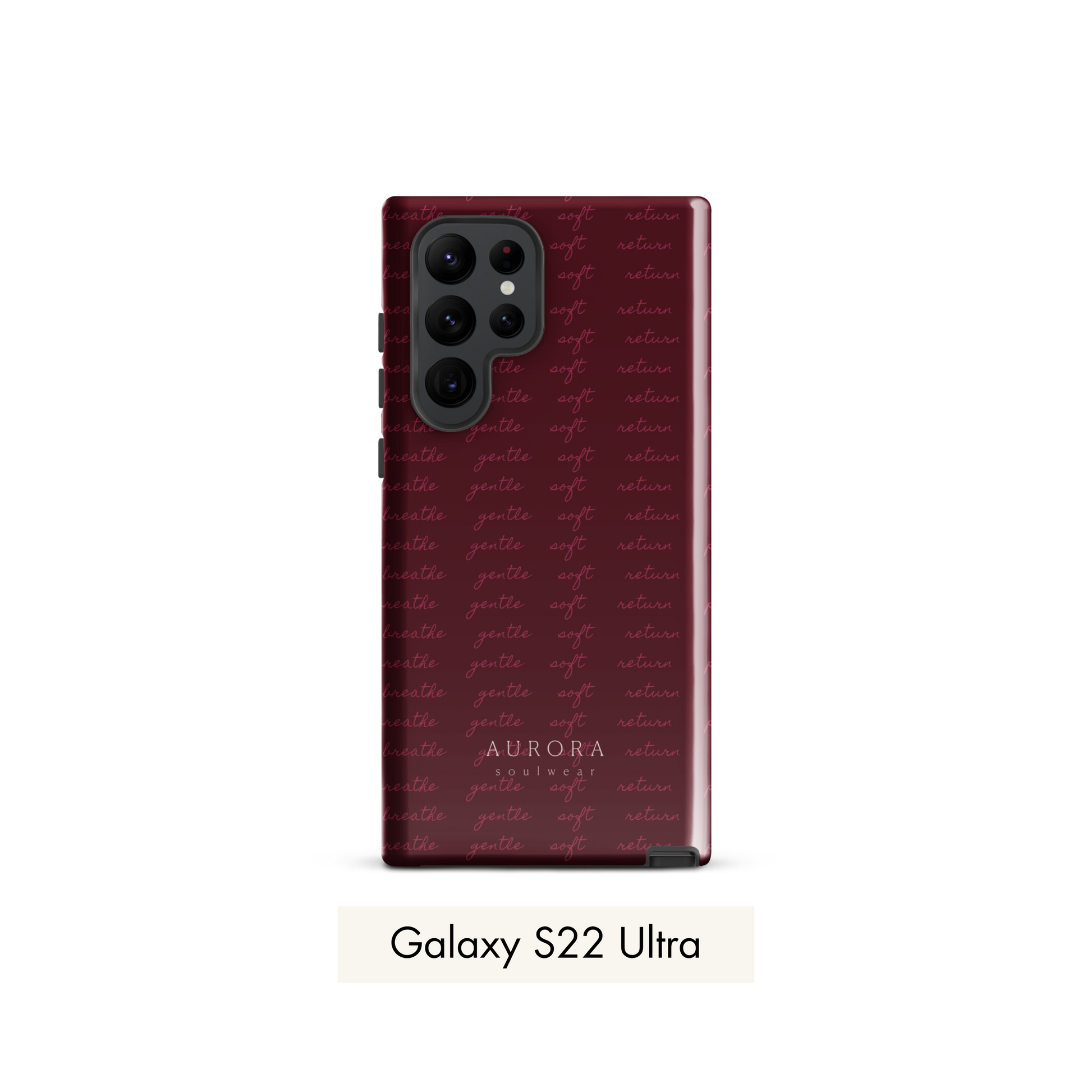 Message Tough Case for Samsung with Message print