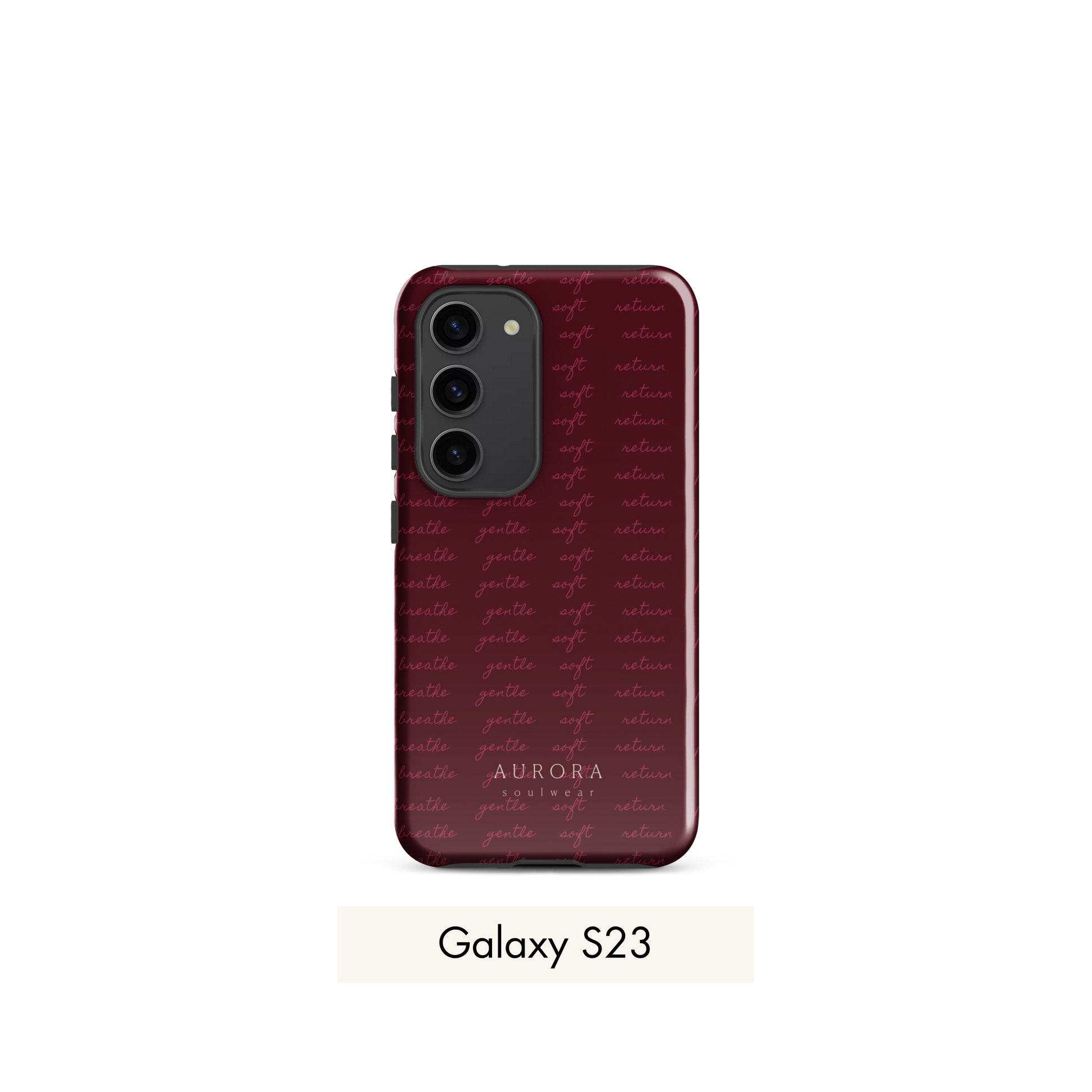 Message Tough Case for Samsung with Message print