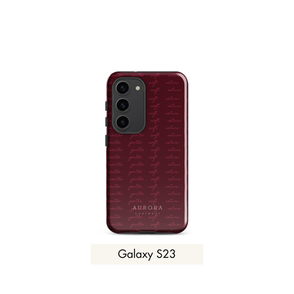 Message Tough Case for Samsung with Message print