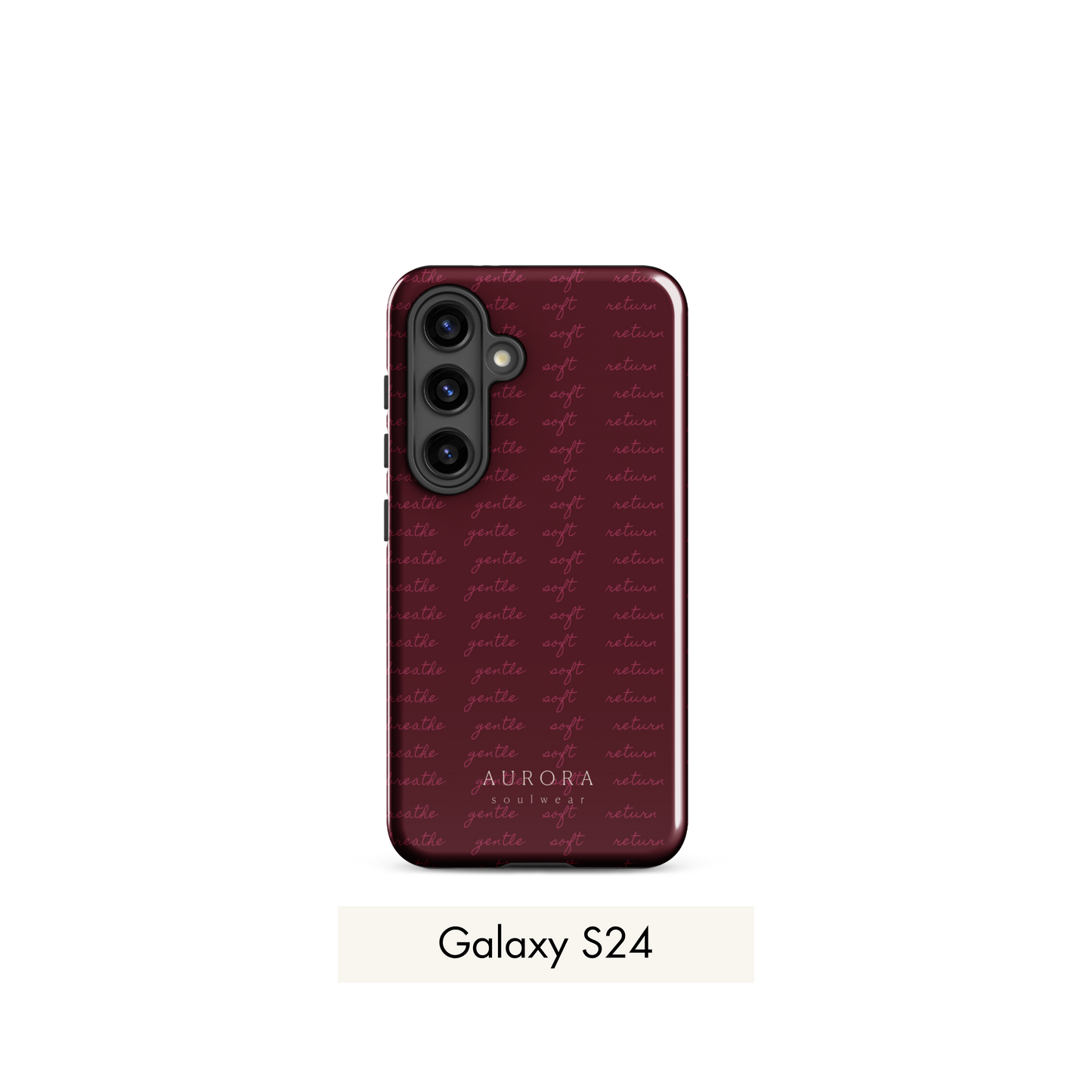Message Tough Case for Samsung with Message print