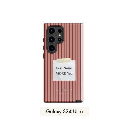 More You Tough Case for Samsung in white with back print