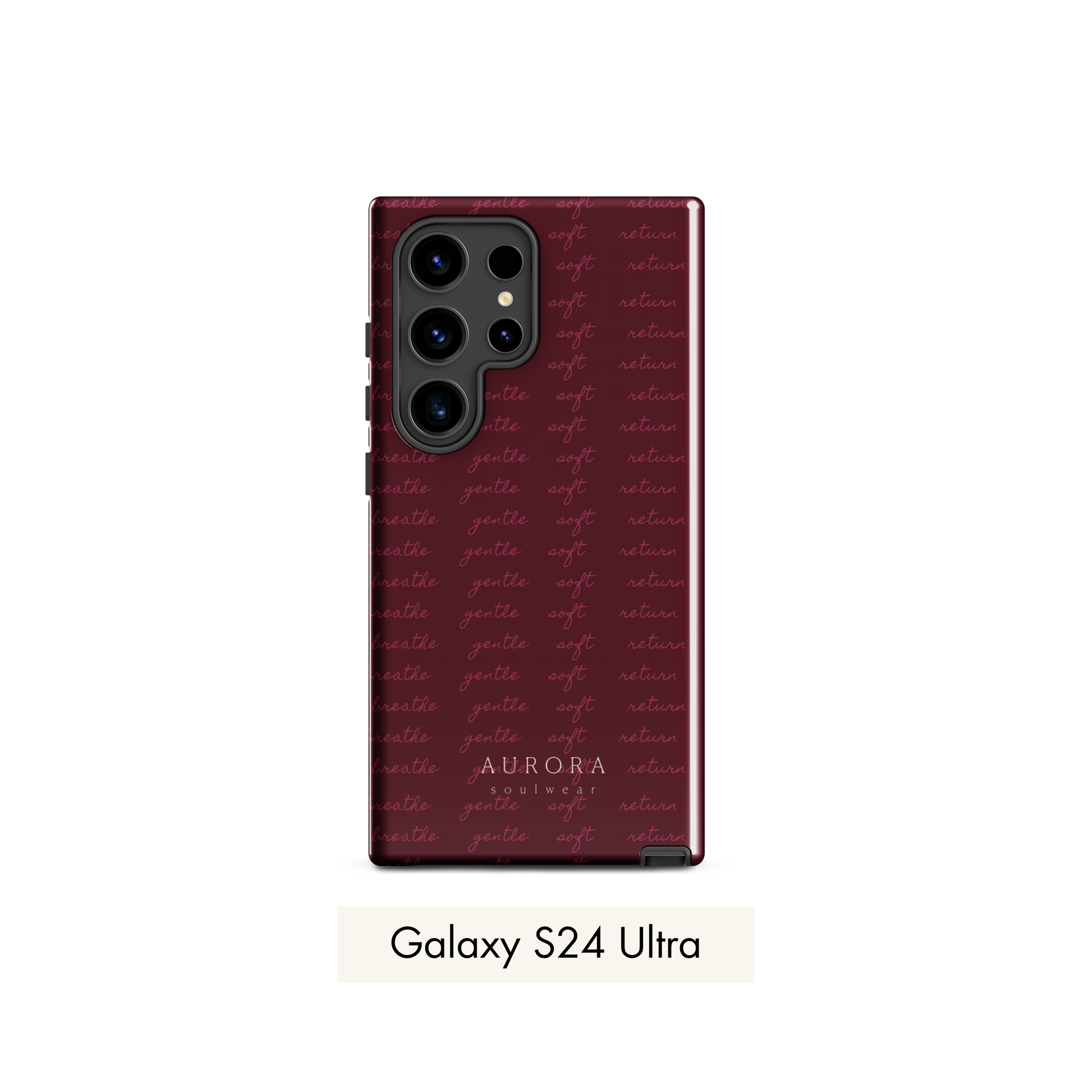 Message Tough Case for Samsung with Message print