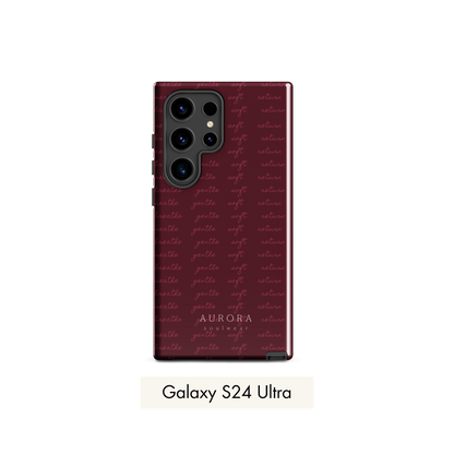 Message Tough Case for Samsung with Message print