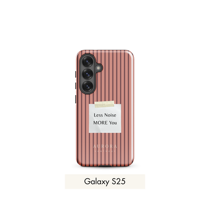 More You Tough Case for Samsung in white with back print