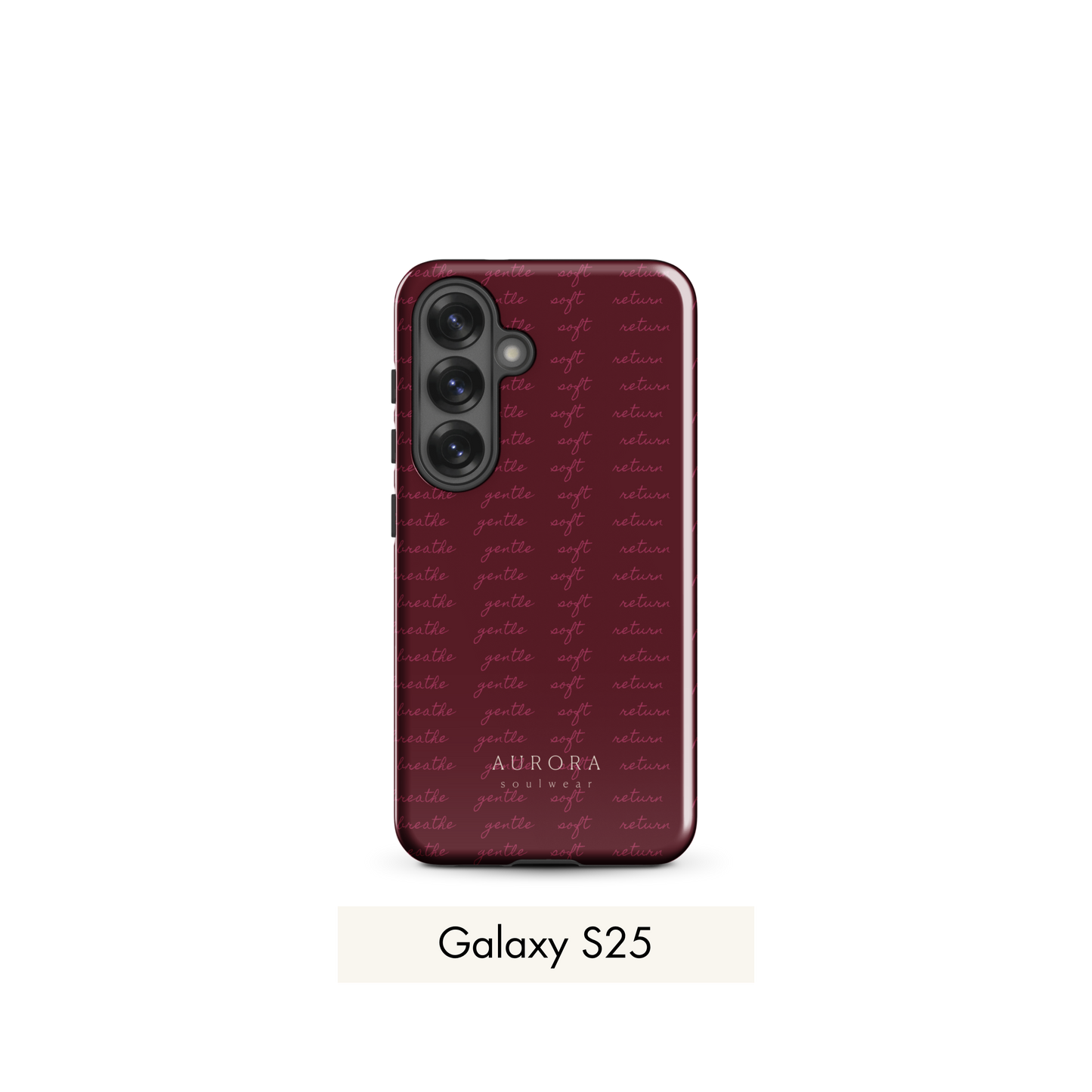 Message Tough Case for Samsung with Message print