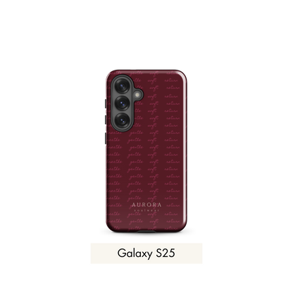 Message Tough Case for Samsung with Message print