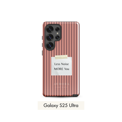 More You Tough Case for Samsung in white with back print