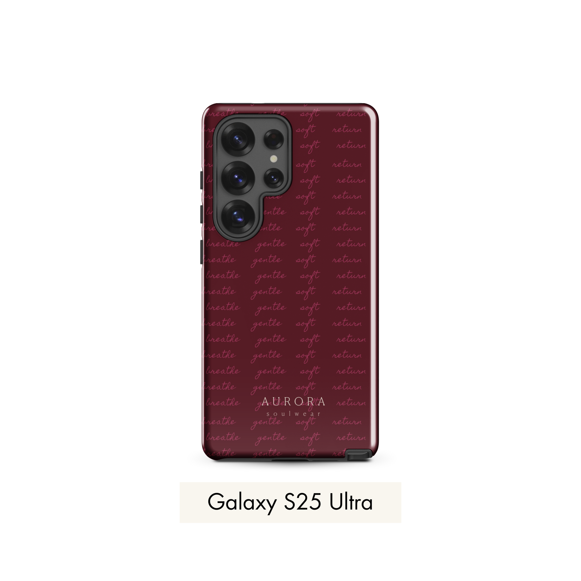 Message Tough Case for Samsung with Message print
