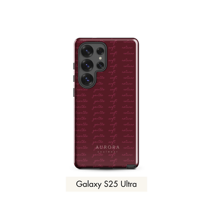 Message Tough Case for Samsung with Message print