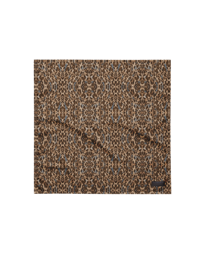 Leopard-print bandana for hair, neck or wrist, from Aurora Soulwear's Heatwave collection.