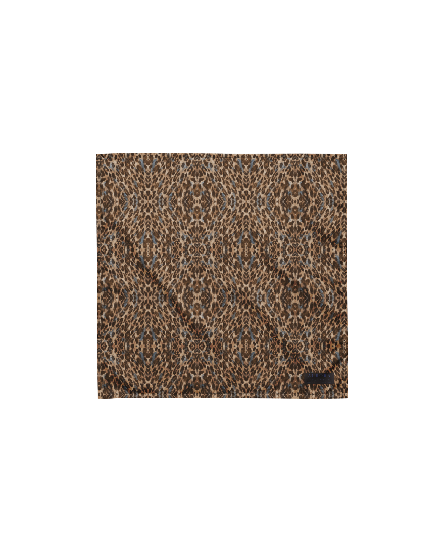 Leopard-print bandana for hair, neck or wrist, from Aurora Soulwear's Heatwave collection.