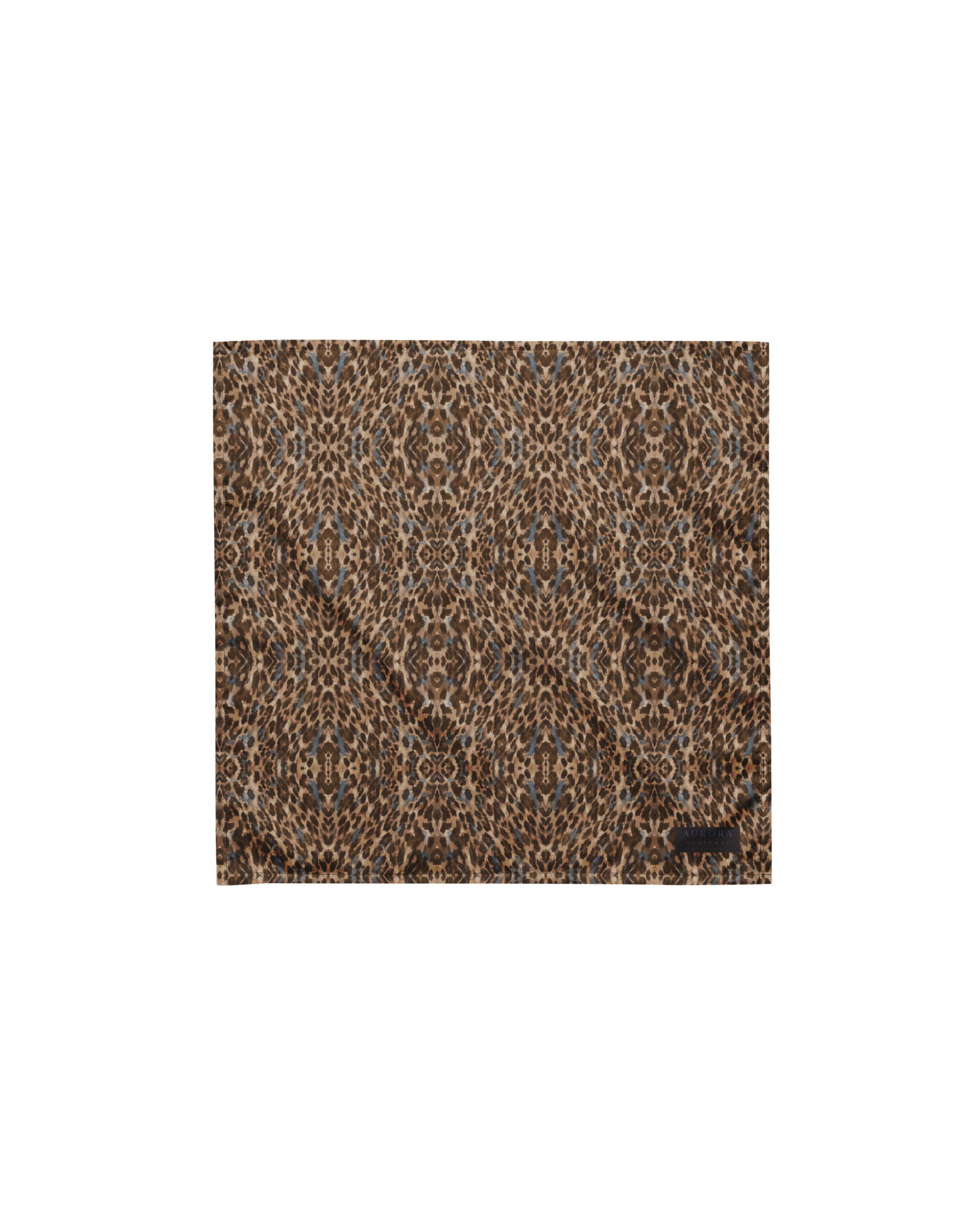 Leopard-print bandana for hair, neck or wrist, from Aurora Soulwear's Heatwave collection.