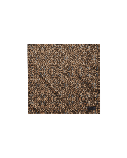 Leopard-print bandana for hair, neck or wrist, from Aurora Soulwear's Heatwave collection.