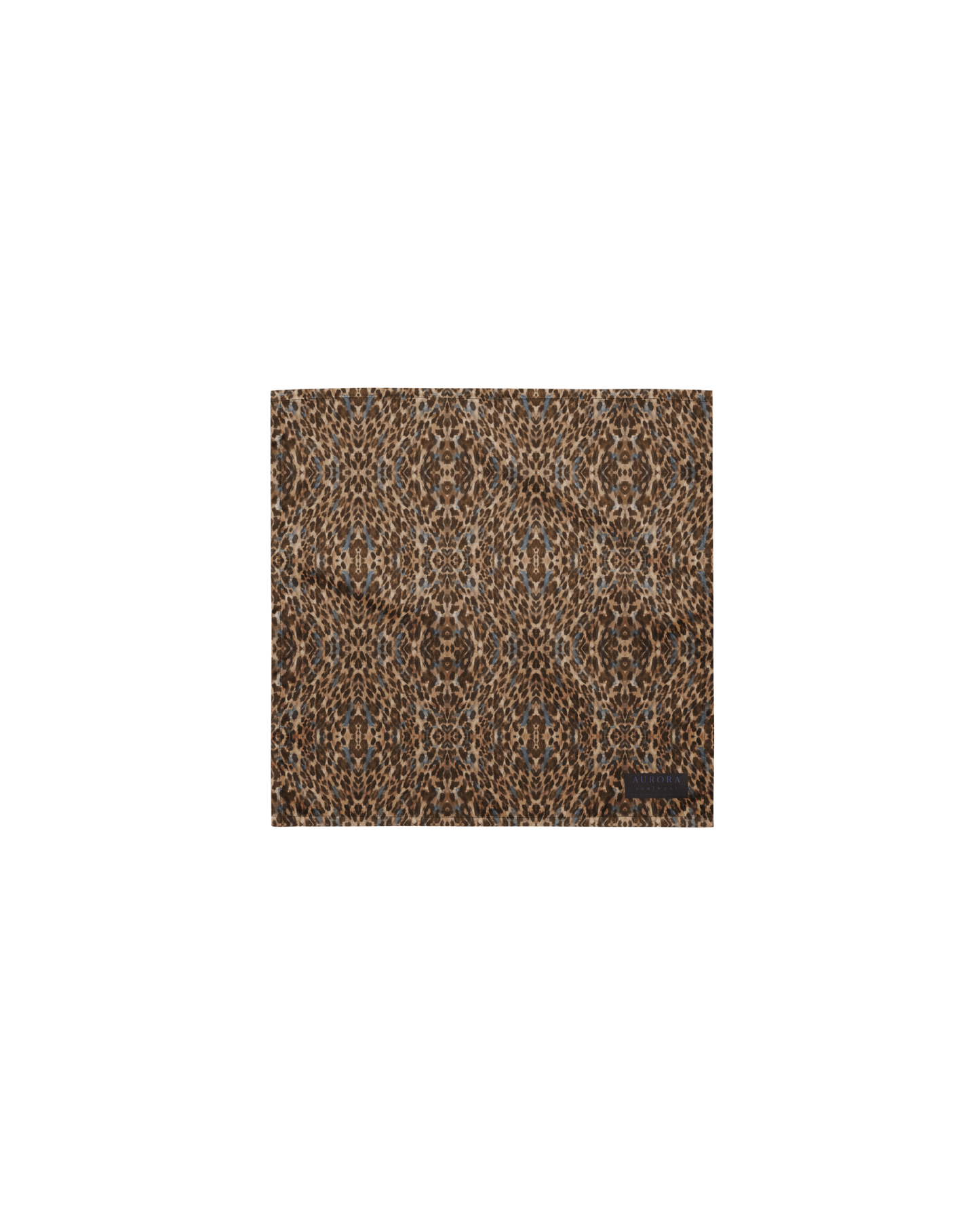 Leopard-print bandana for hair, neck or wrist, from Aurora Soulwear's Heatwave collection.
