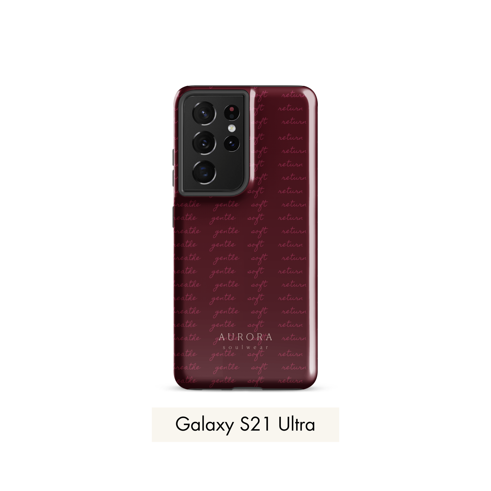 Message Tough Case for Samsung with Message print