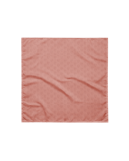 More You Recycled Bandana in clay pink