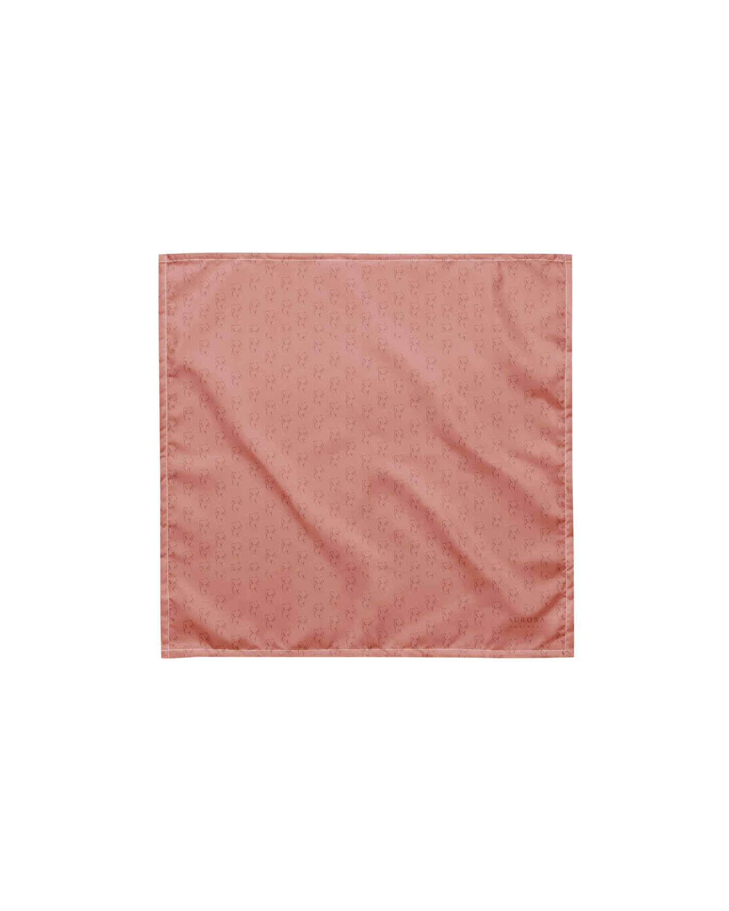 More You Recycled Bandana in clay pink