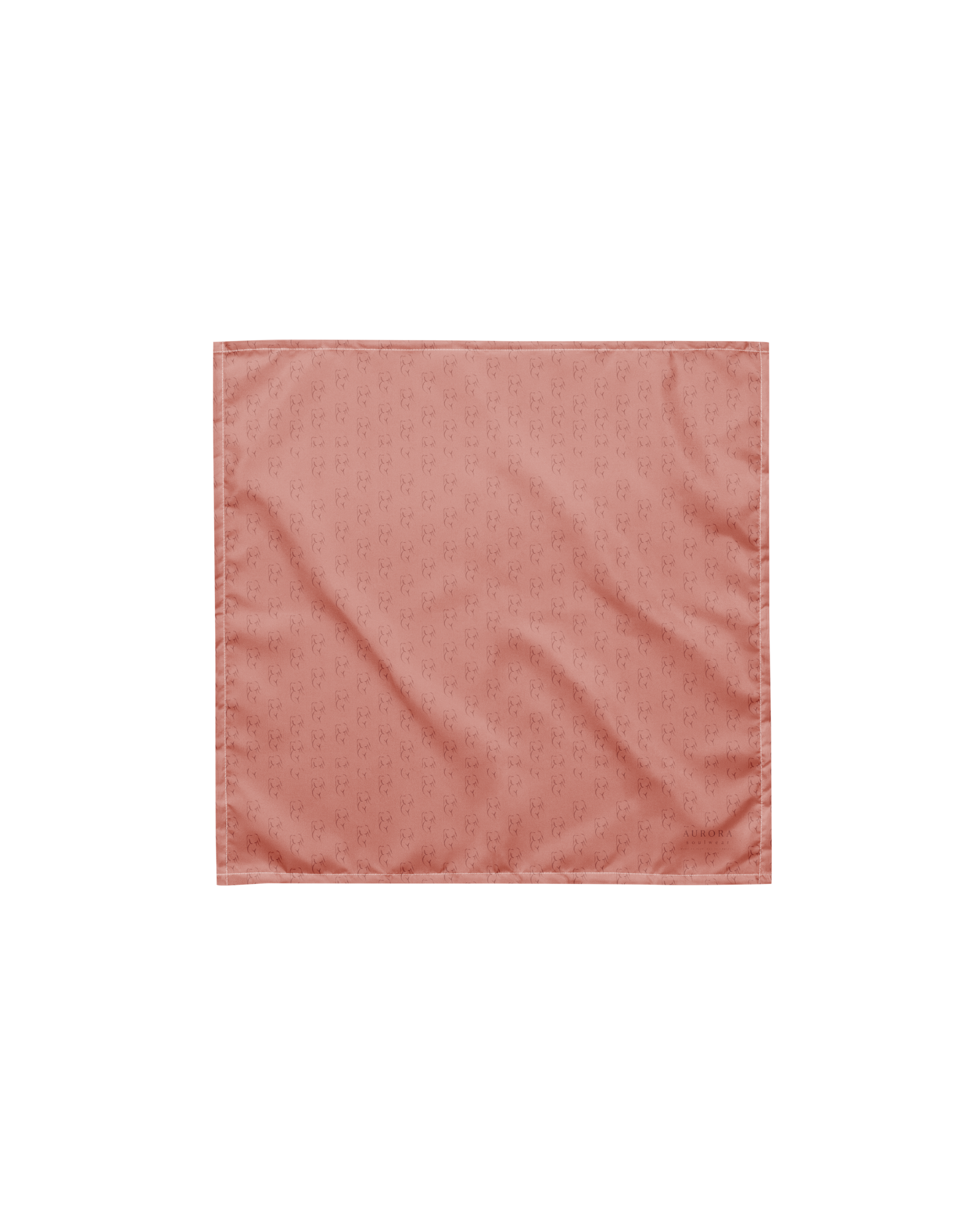 More You Recycled Bandana in clay pink