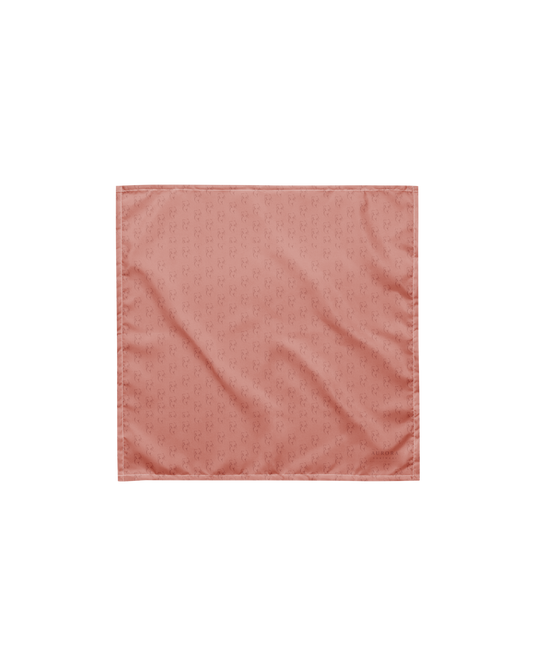 More You Recycled Bandana in clay pink