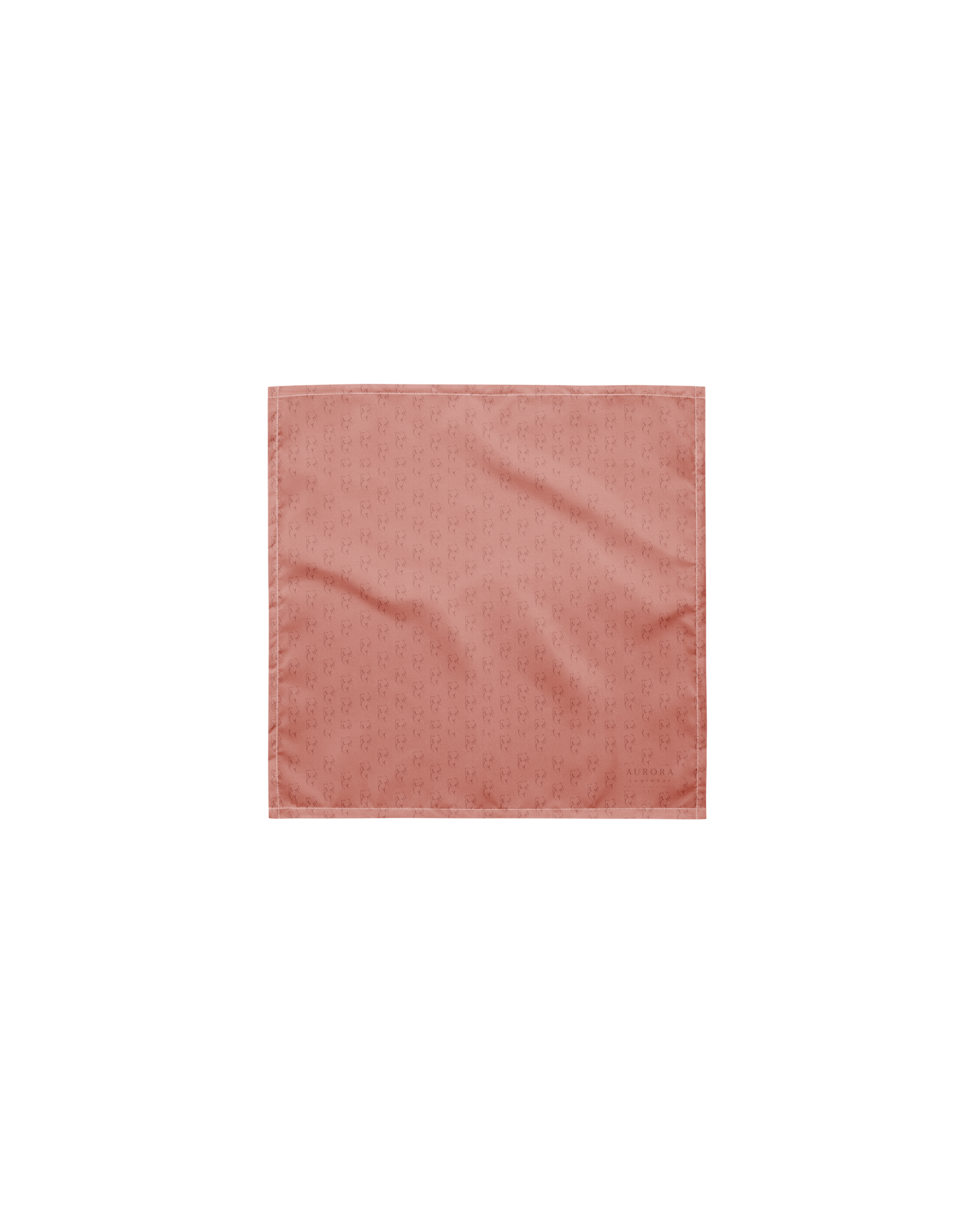 More You Recycled Bandana in clay pink