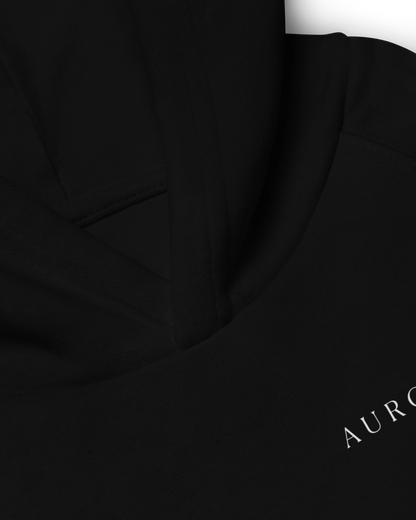 Protocol Blend Kids Hoodie in black with Calm Protocol back print