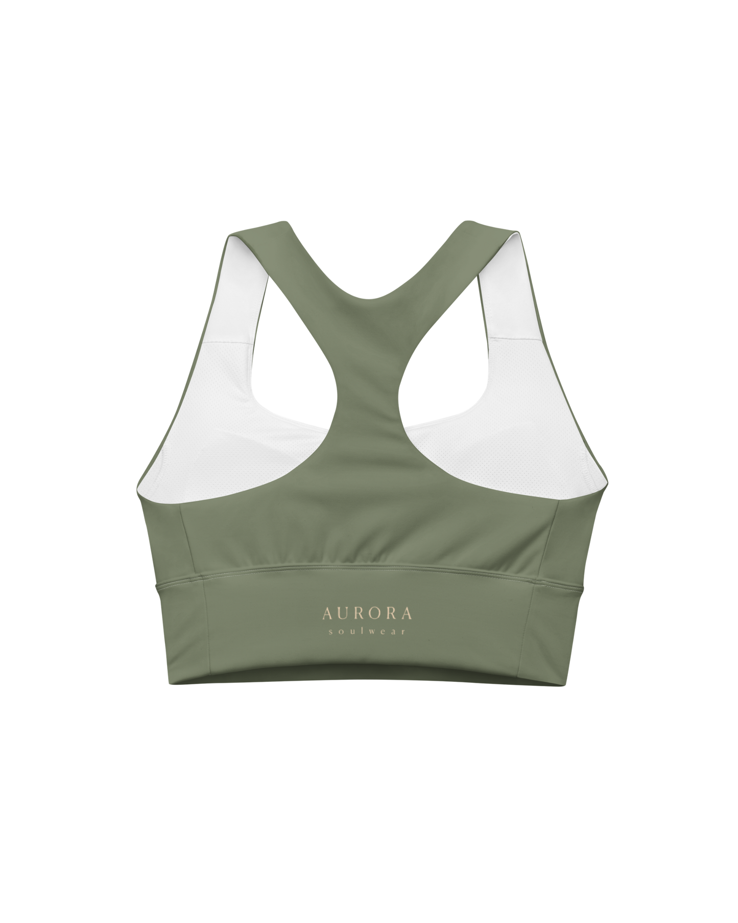 Sálvia Recycled Sport Top in deep sage green