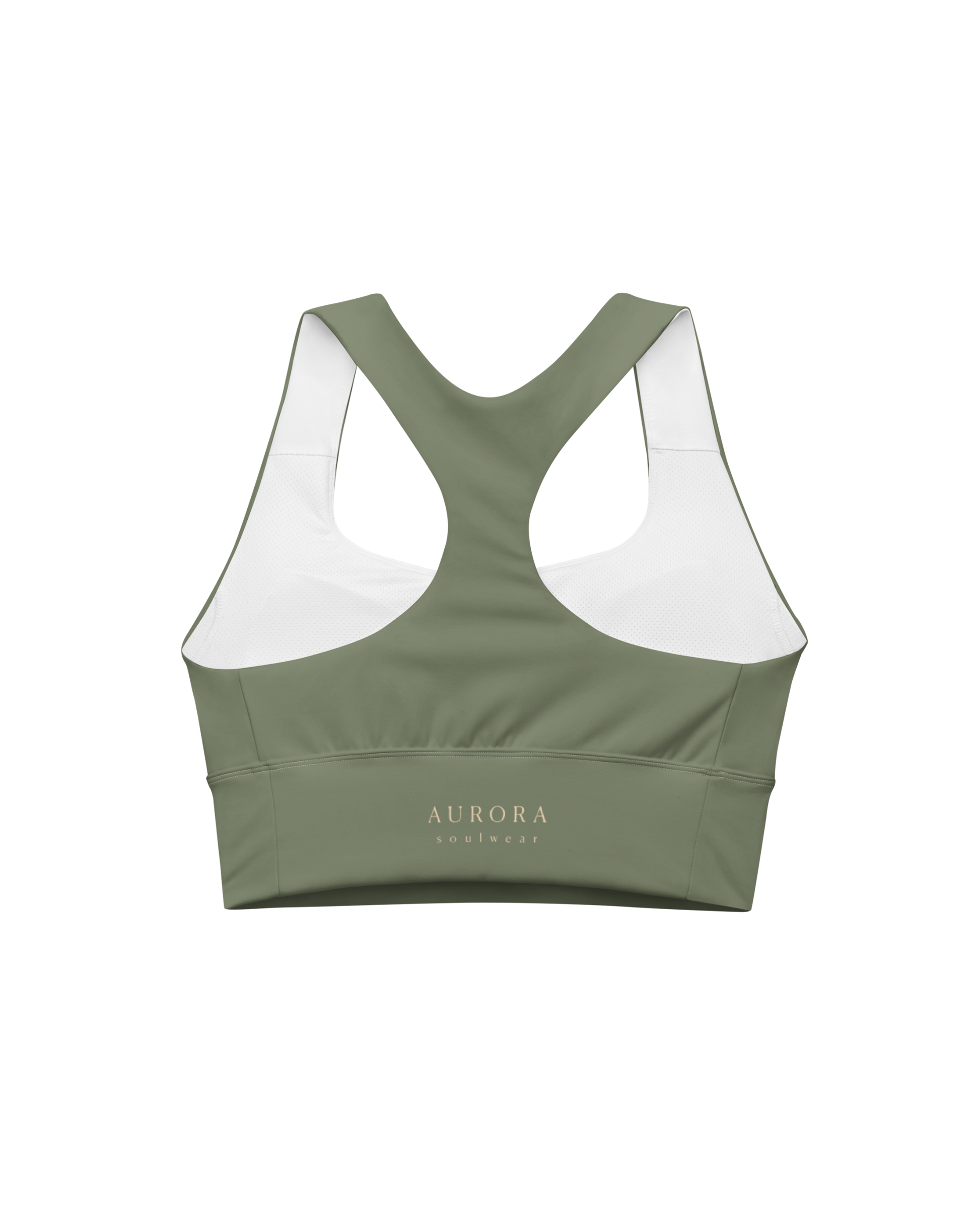 Sálvia Recycled Sport Top in deep sage green